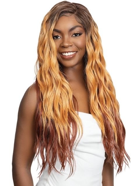 Janet Collection Melt Nuskin UHD Deep Part Lace Wig - TAU