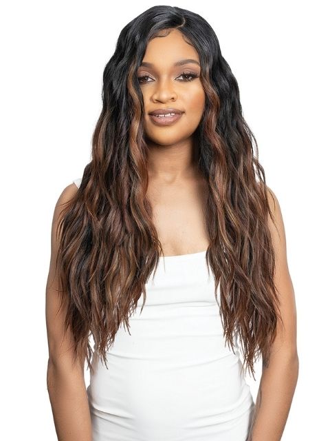 Janet Collection Melt Nuskin UHD Deep Part Lace Wig - TAU