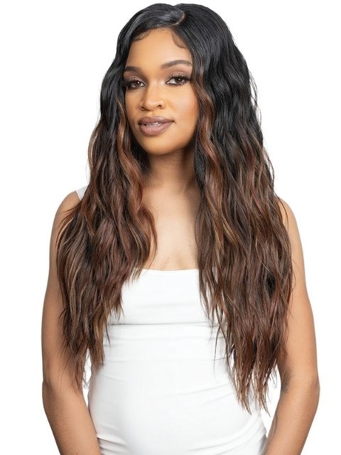 Janet Collection Melt Nuskin UHD Deep Part Lace Wig - TAU