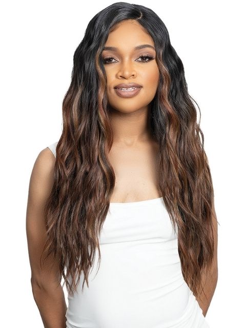 Janet Collection Melt Nuskin UHD Deep Part Lace Wig - TAU