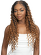 Janet Collection Melt  Human Hair  HD 360 with 13X6 Frontal Lace UNIMIX ENCORE LAVIE BOHO BOX BRAID 28" Wig