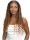 Janet Collection Melt  Human Hair  HD 360 with 13X6 Frontal Lace UNIMIX ENCORE LAVIE BOHO BOX BRAID 28" Wig