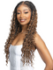 Janet Collection Melt  Human Hair  HD 360 with 13X6 Frontal Lace UNIMIX ENCORE LAVIE BOHO SENEGAL TWIST 30" Wig