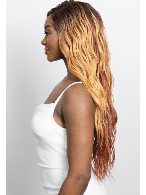 Janet Collection Melt Nuskin UHD Deep Part Lace Wig - TAU