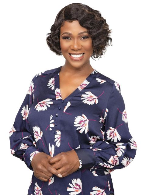 SALE! Femi Collection Ms Granny Premium Synthetic Deep Part Wig - BELLA