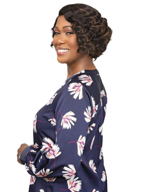 SALE! Femi Collection Ms Granny Premium Synthetic Deep Part Wig - BELLA