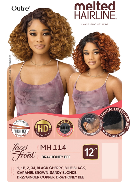 Outre Melted Hairline Premium Synthetic Glueless MH-114 HD Lace Front Wig