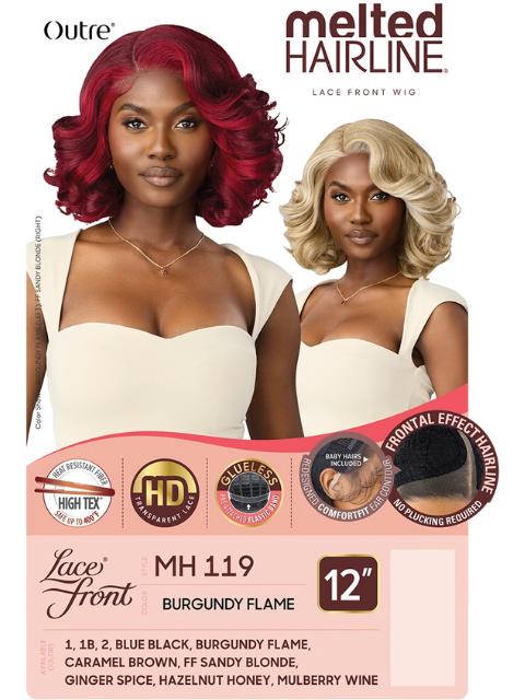 Outre Melted Hairline Premium Synthetic Glueless MH-119 HD Lace Front Wig