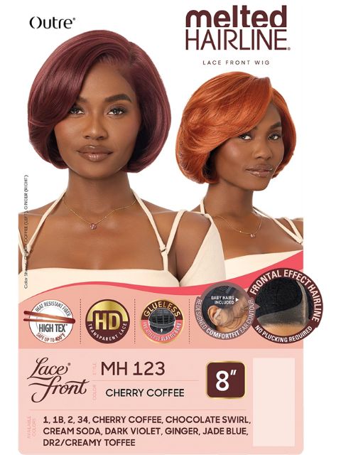 Outre Melted Hairline Premium Synthetic Glueless HD MH 123" Lace Front Wig