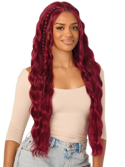 Outre Melted Hairline Premium Synthetic Glueless MH 124" HD Lace Front Wig