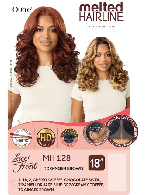 Outre Melted Hairline Premium Synthetic Glueless MH 128 HD Lace Front Wig
