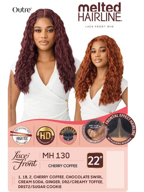 Outre Melted Hairline Premium Synthetic Glueless MH 130 HD Lace Front Wig