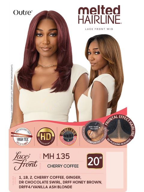 Outre Melted Hairline Premium Synthetic Glueless MH 135" HD Lace Front Wig