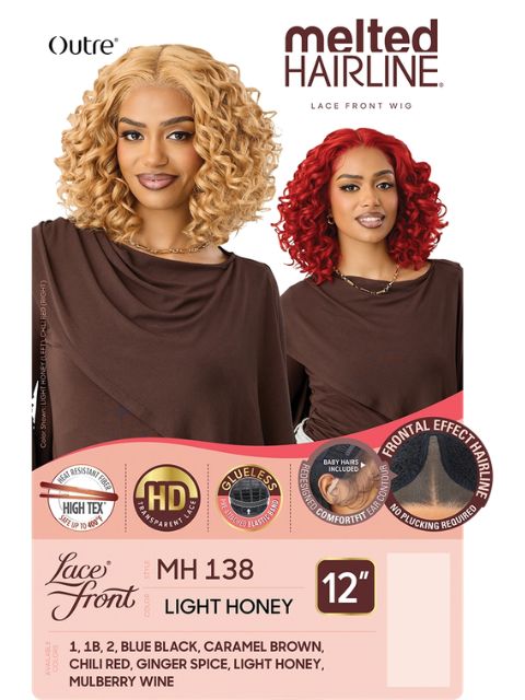 Outre Melted Hairline Premium Synthetic Glueless HD Lace Front Wig -MH 138"