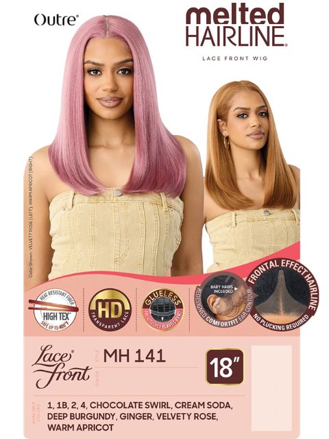 Outre Melted Hairline Premium Synthetic Glueless HD Lace Front Wig -MH 141
