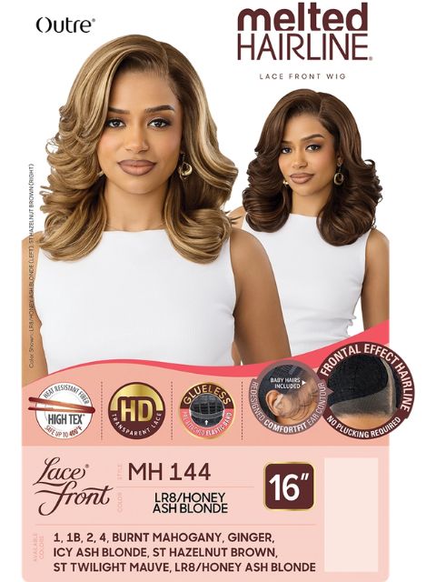 Outre Melted Hairline Premium Synthetic Glueless HD Lace Front Wig -MH 144