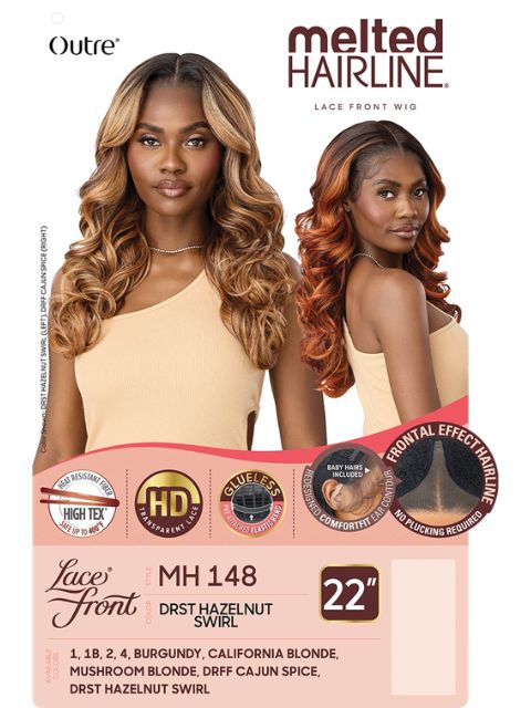 Outre Melted Hairline Premium Synthetic Glueless HD Lace Front Wig -MH 148
