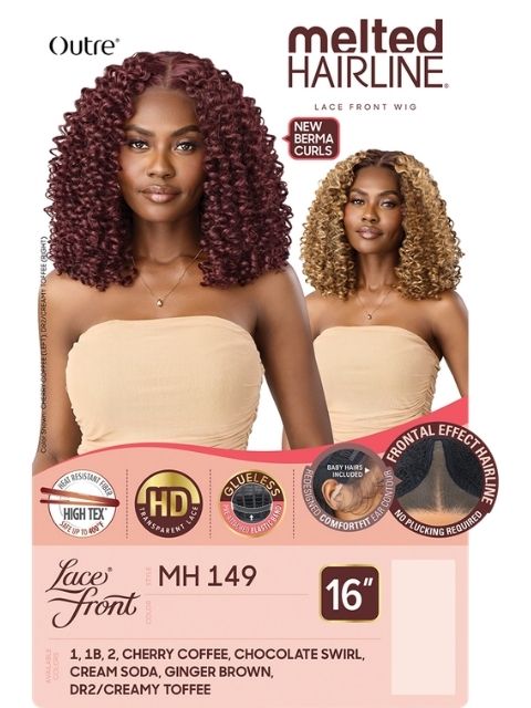 Outre Melted Hairline Premium Synthetic Glueless MH 149" HD Lace Front Wig