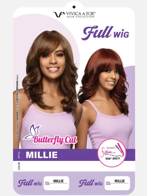 Vivica A Fox Butterfly Cut Synthetic Hair Full Wig MILLIE"