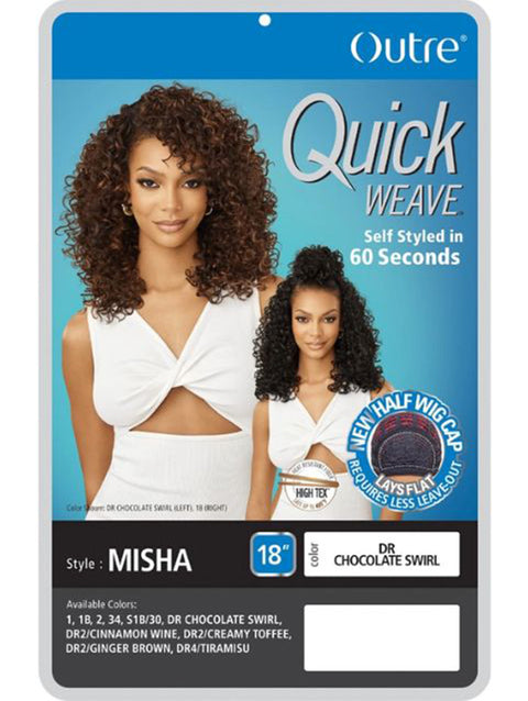 Outre Quick Weave Half Wig - MISHA