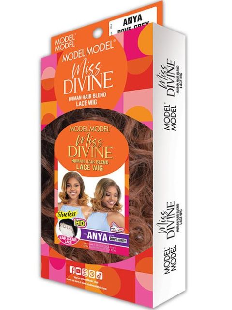 Model Model Miss Divine Human Hair Blend Lace Wig - ANYA