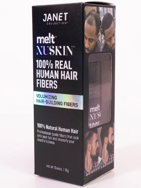 Janet collection melt NUSKIN 100% Human Hair Volumizing Hair-Building Fibers 18g(for Men)
