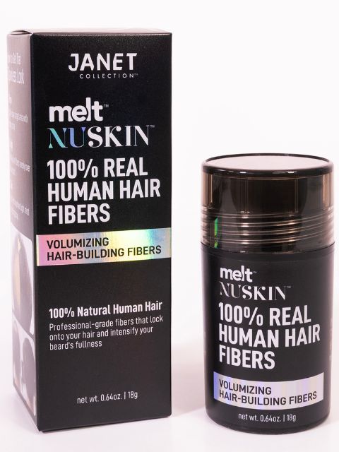 Janet collection melt NUSKIN 100% Human Hair Volumizing Hair-Building Fibers 18g(for Men)