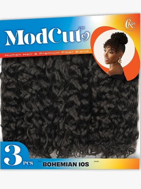 Sensationnel ModCut Human Hair Blend ModCut_BOHEMIAN 10S" Weave