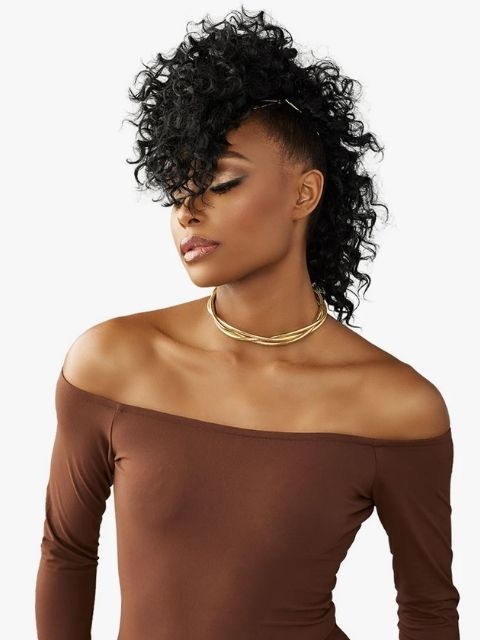 Sensationnel ModCut Human Hair Blend ModCut_DEEP 10S" Weave