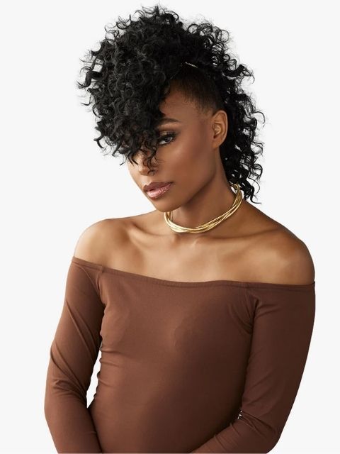 Sensationnel ModCut Human Hair Blend ModCut_DEEP 10S" Weave
