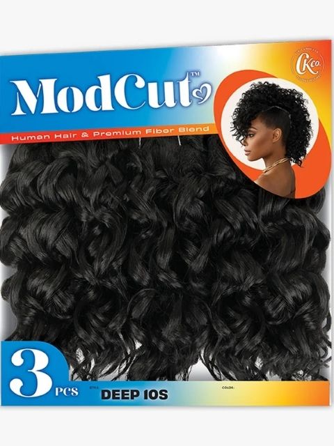 Sensationnel ModCut Human Hair Blend ModCut_DEEP 10S" Weave