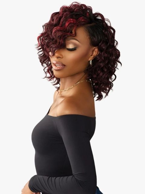 Sensationnel ModCut Human Hair Blend ModCut_LOOSE DEEP 10S" Weave