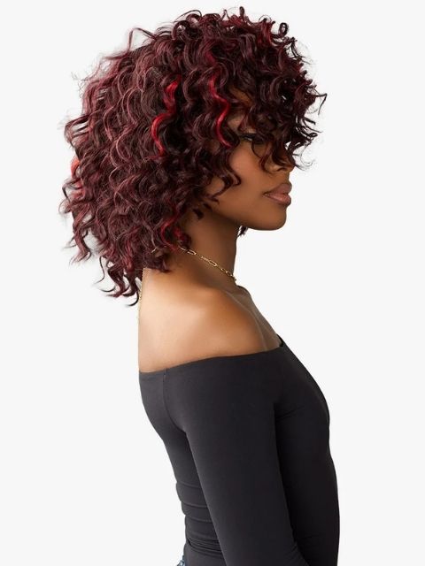 Sensationnel ModCut Human Hair Blend ModCut_LOOSE DEEP 10S" Weave