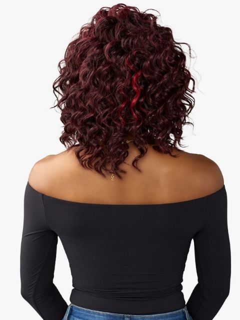 Sensationnel ModCut Human Hair Blend ModCut_LOOSE DEEP 10S" Weave