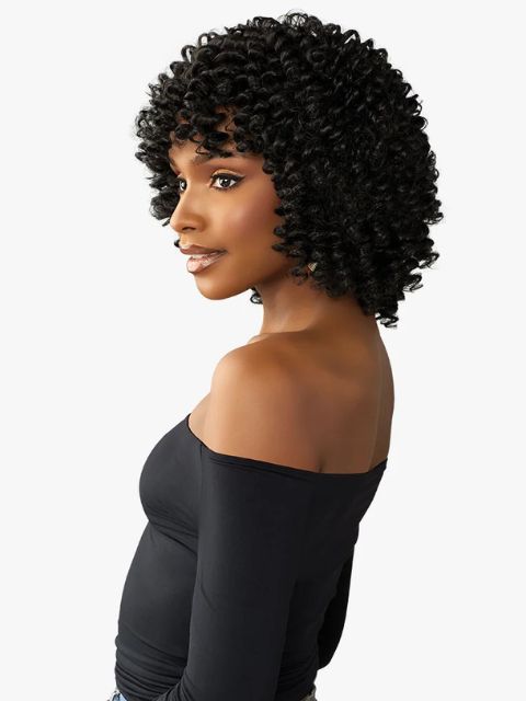 Sensationnel ModCut Human Hair Blend ModCut_SPIRAL CURL 10S" Weave