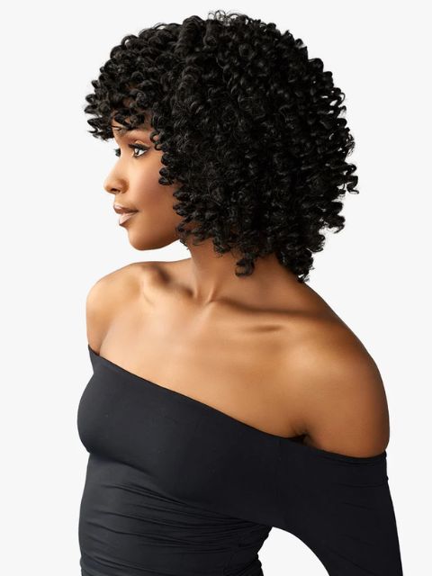 Sensationnel ModCut Human Hair Blend ModCut_SPIRAL CURL 10S" Weave
