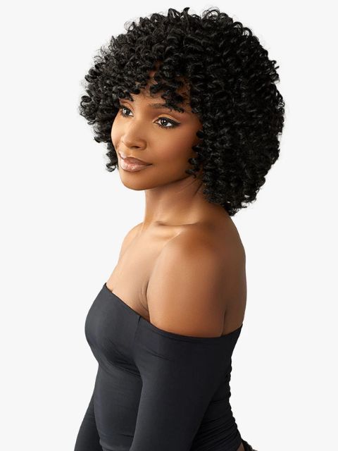 Sensationnel ModCut Human Hair Blend ModCut_SPIRAL CURL 10S" Weave