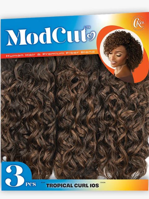 Sensationnel ModCut Human Hair Blend ModCut_TROPICAL 10S" Weave
