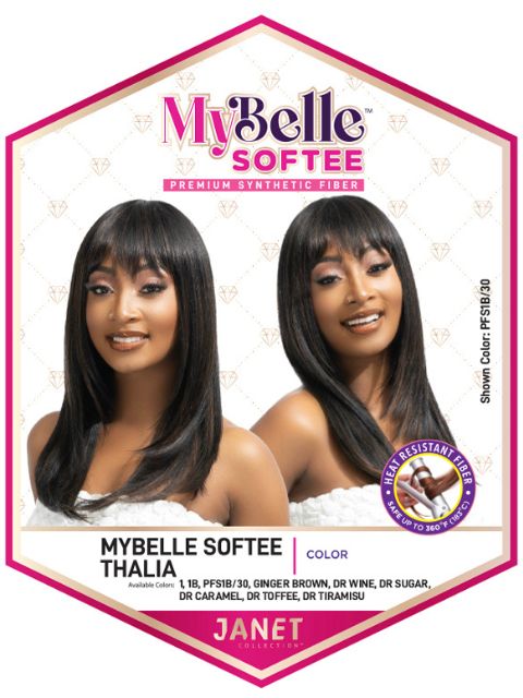Janet Collection MyBelle Hi-Tech Super Light Fiber Softee Wig - THALIA