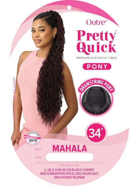 Outre Pretty Quick-Pony Drawstring Ponytail -MAHALA