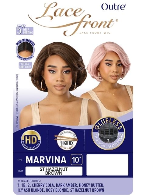 Outre HD Transparent Glueless MARVINA"  Lace Front Wig