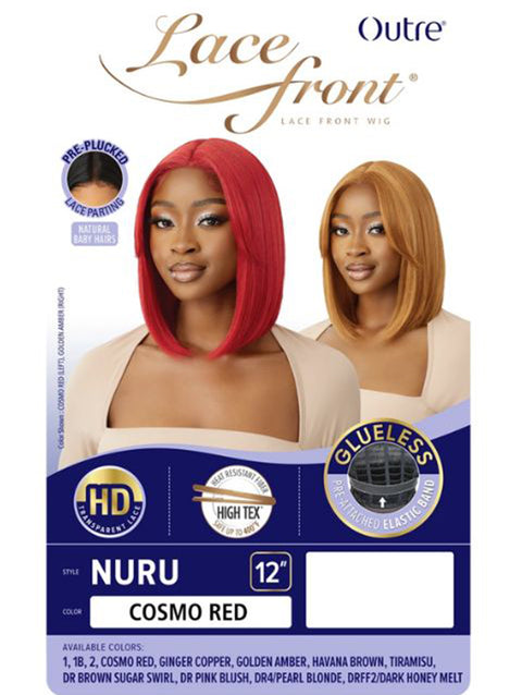 Outre HD Transparent Glueless Lace Front Wig - NURU