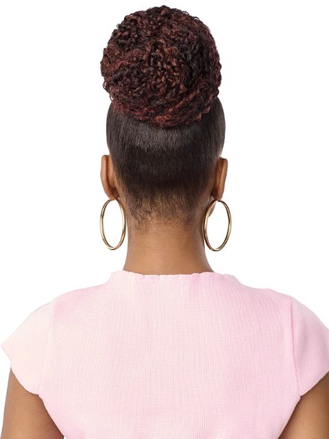 Outre Pretty Quick Premium Synthetic Bun - NATURAL CURLY BUN
