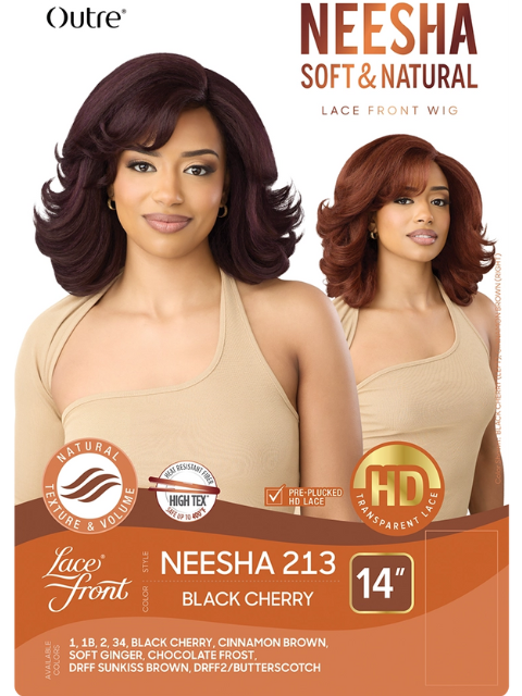 Outre Neesha Soft and Natural NEESHA 213 Lace Front Wig