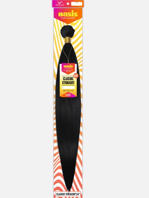 Vivica A Fox Oasis 100% Human Hair Blend Bulk OASIS CLASSIC STRAIGHT 24