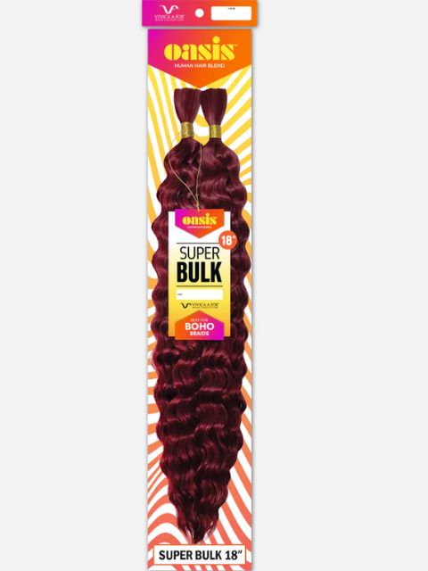 Vivica A Fox Oasis Human Hair Blend Bulk  OASIS SUPER BULK 18"