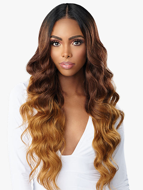 Sensationnel Human Hair Blend HD Butta Lace Front Wig - OCEAN WAVE 30