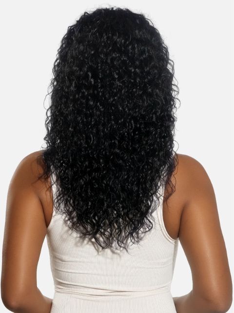 Vivica A Fox Black Rose 100% Human Hair OCEAN" Full Wig