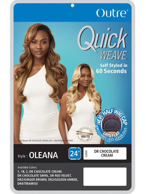 Outre Quick Weave Half Wig - OLEANA