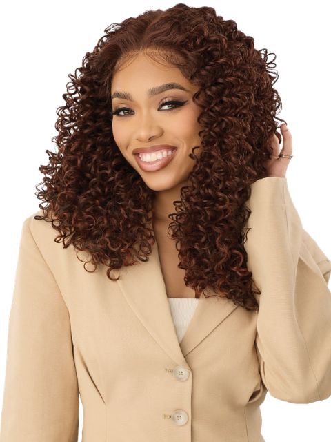Outre Perfect Hairline OnVybes Fully Hand-Tied 13X6 Glueless HD Lace Front ONVYBE 12" Wig
